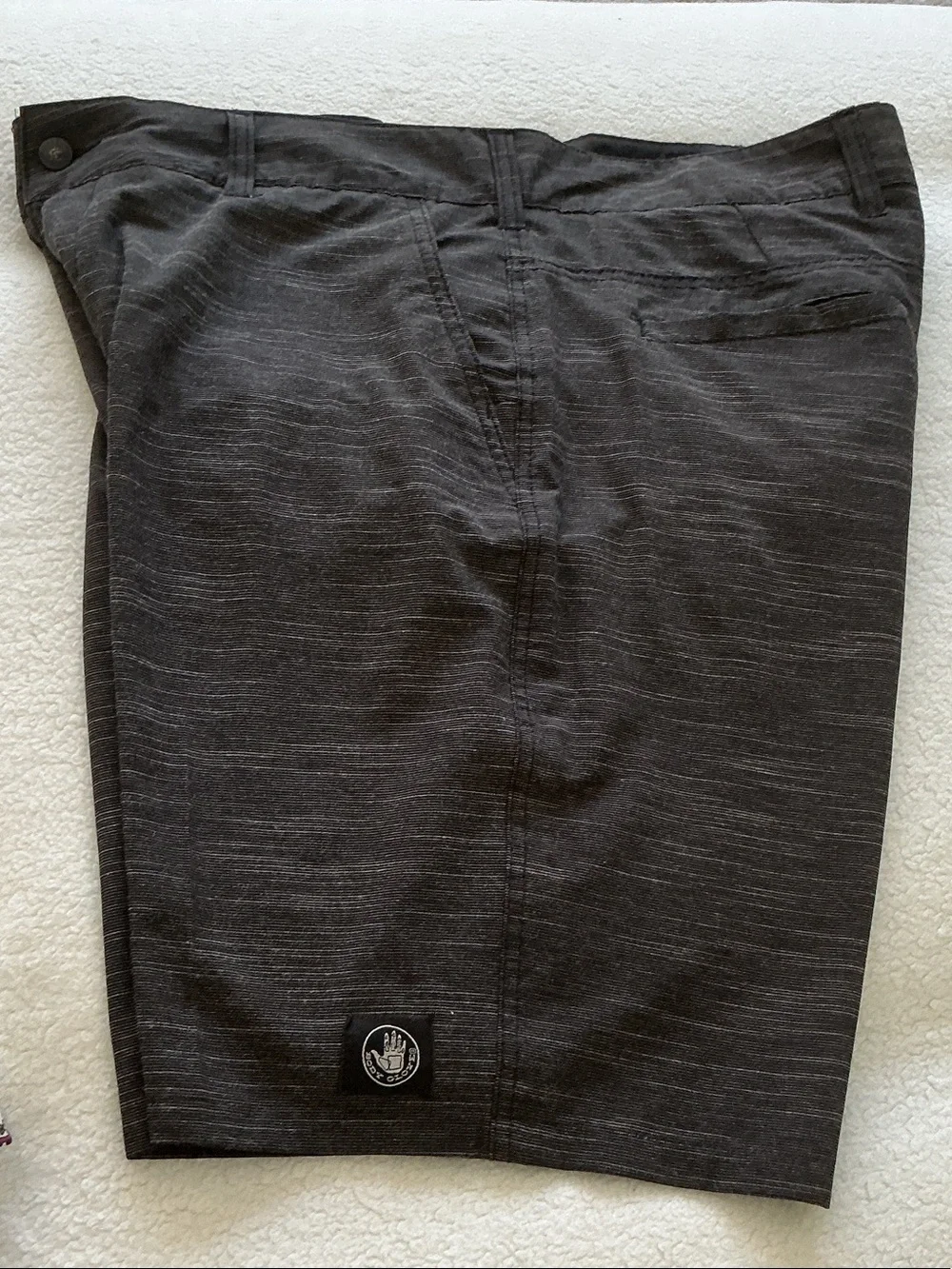 Body Glove - Men's Black Heather walking Shorts